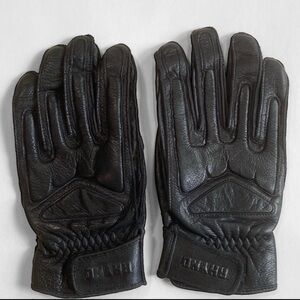 RHYNO Black Tactical Gloves with Reinforced Knuckles and Textured Grip